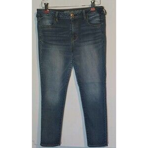 Women's American Eagle Outfitters Jegging Super Stretch Size 14 Jeans